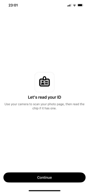 ID Reader screenshot 1