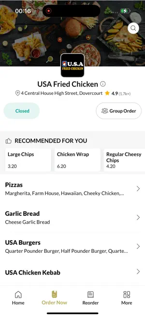 USA Fried Chicken. screenshot 2