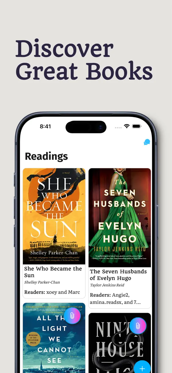 Screenshot #2 pour Bookship: a virtual book club