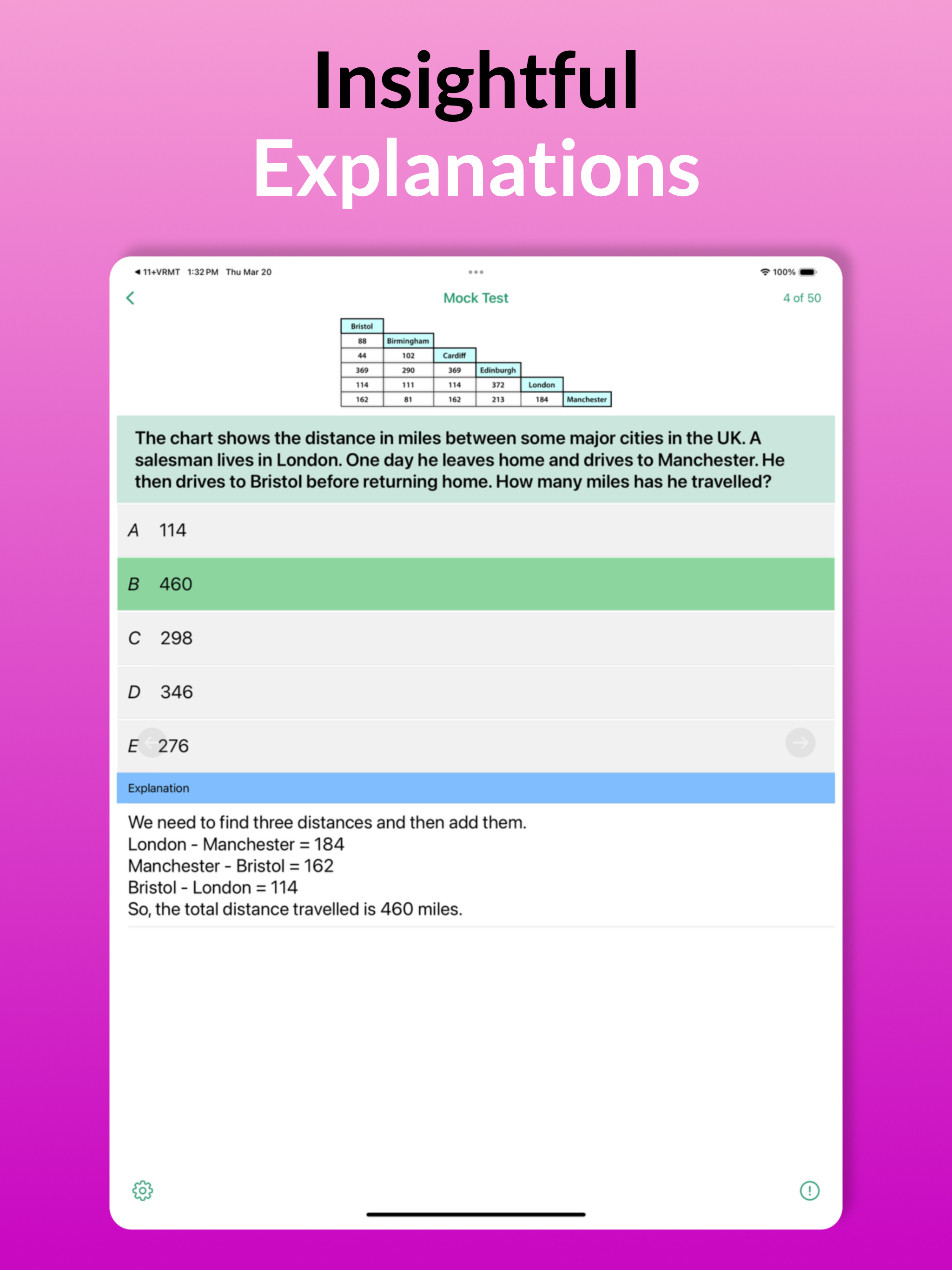 11+ Maths : Learn & Test screenshot 14