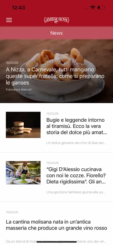 Gambero Rosso+ screenshot 3