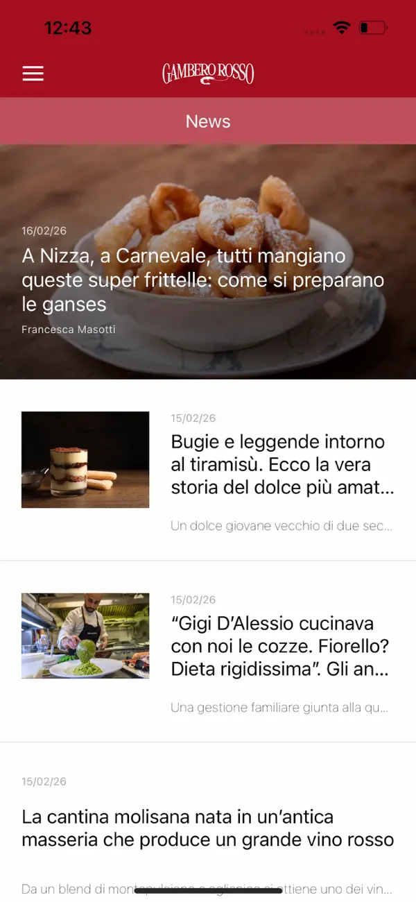 Screenshot #3 pour Gambero Rosso+