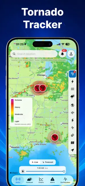 Weather Radar - Forecast iPhone screenshot 2