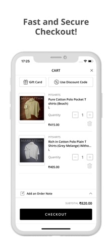 Pitshirts screenshot
