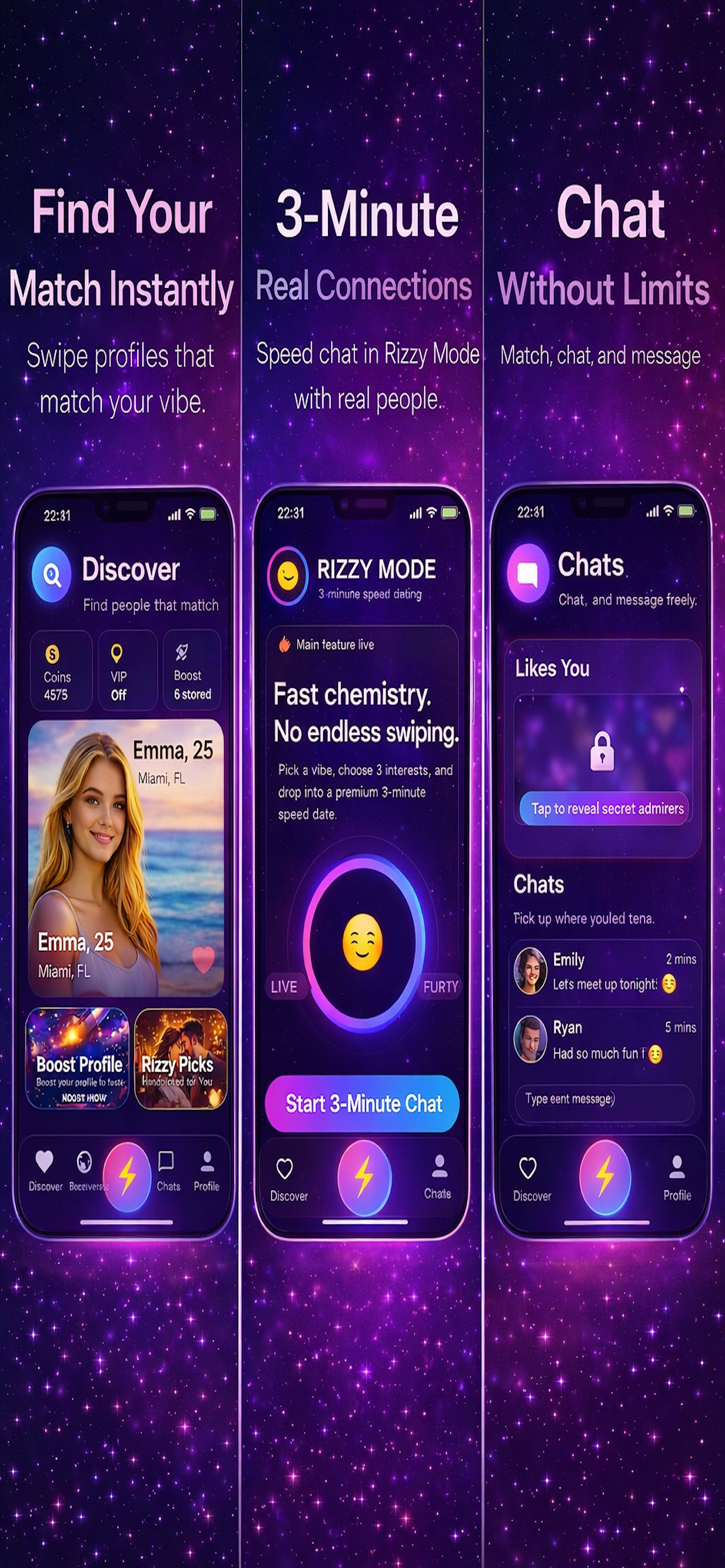 Rizzy – Live Chat & Dating