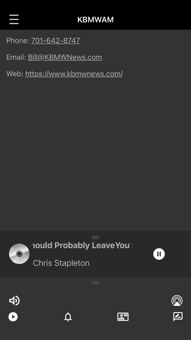 KBMW AM Screenshot