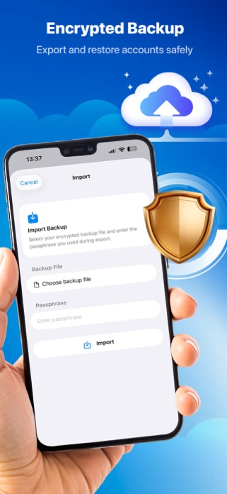 SecureKey: 2FA Auth Screenshot 3 of 5