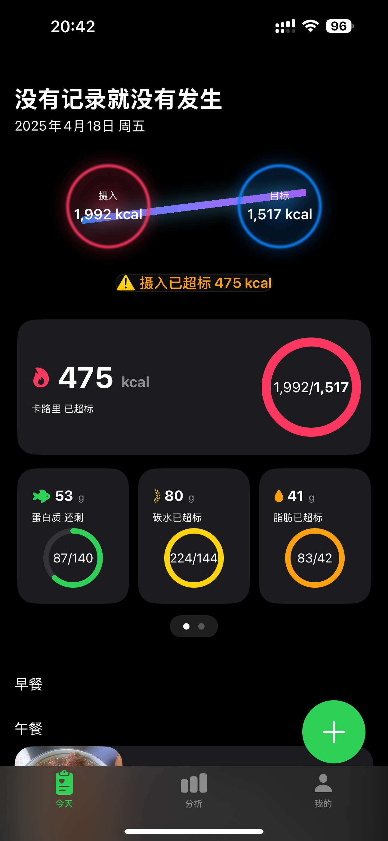 CalorieAI: 0.8s Scan & 98%
