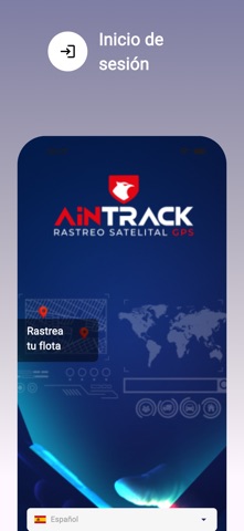 Aintrack app screenshot