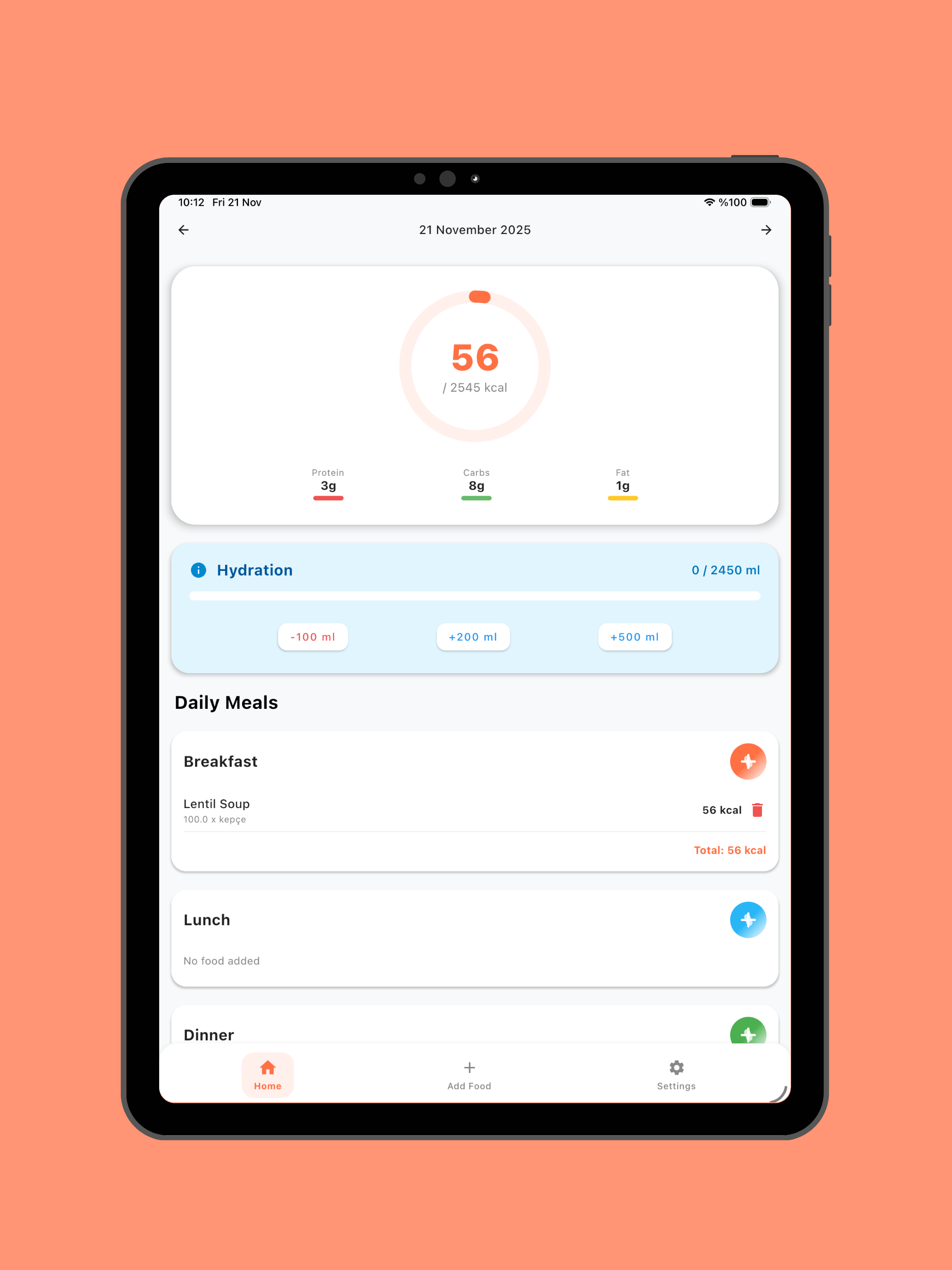 CloudCal: Calorie Counter screenshot 13