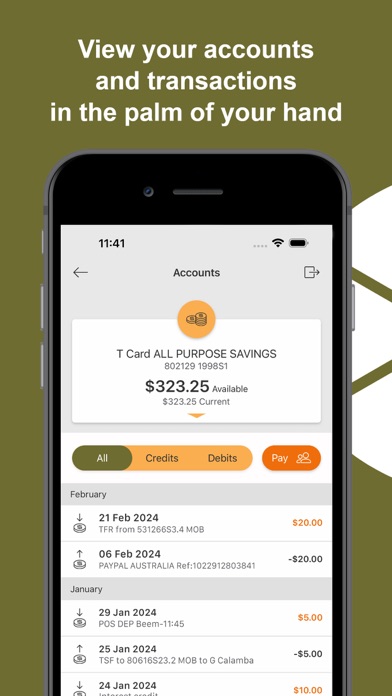 Bank Orange Screenshot