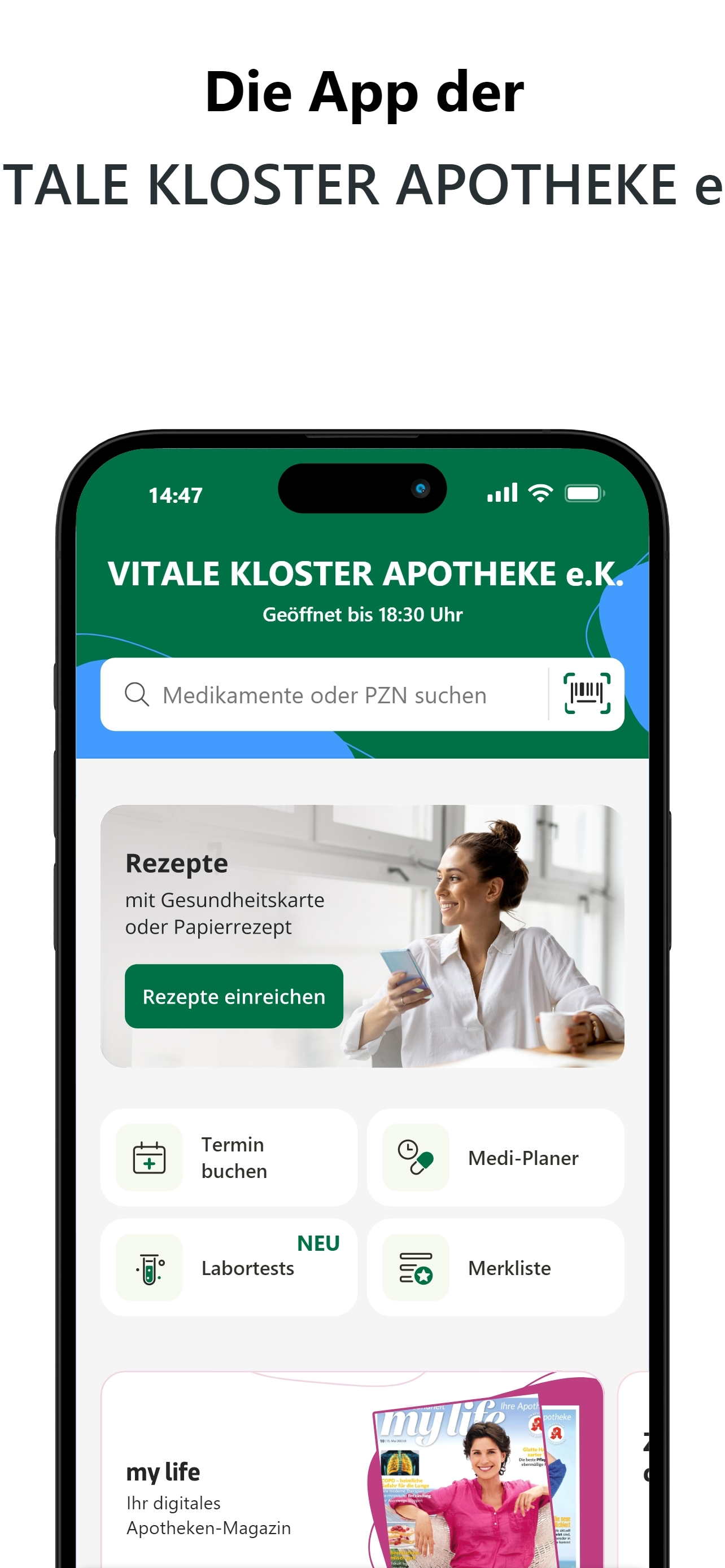 VITALE APOTHEKE screenshot 2
