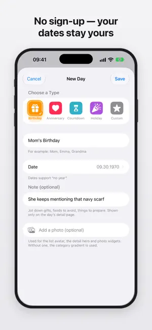 Timenest: Countdown Widgets screenshot 3