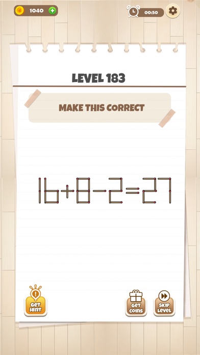 Brain King IQ Test Puzzle Game Screenshot