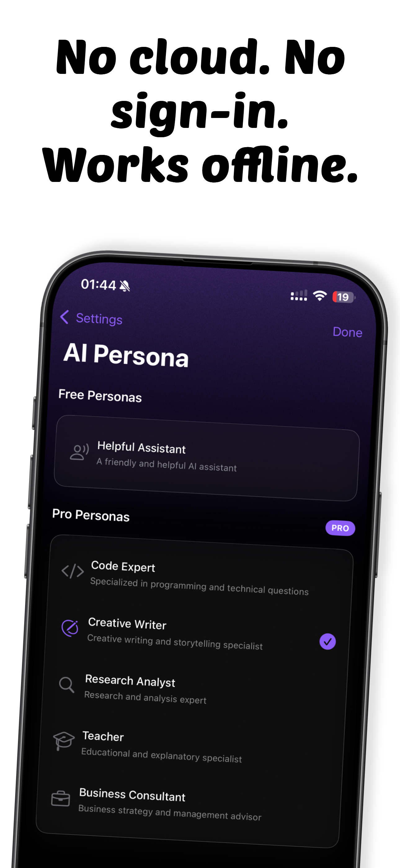 Local LLM Chat: Polarixy AI