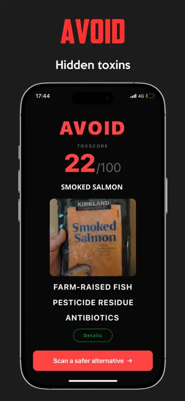 ToxScan - Food Scanner screenshot 2 of 5