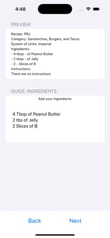 The Recipe Noteboook Screenshot 3 of 4