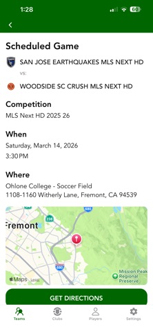 Soccer Rankings screenshot