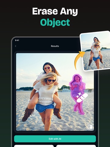 AI Image Enhancer - Editor iPad screenshot