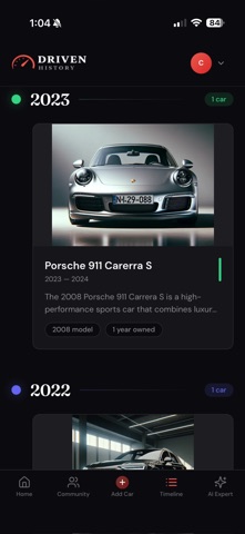 Driven History Screenshot 2 of 3