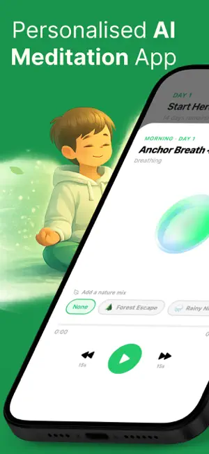 RelaxFrens: AI Meditation App screenshot 1