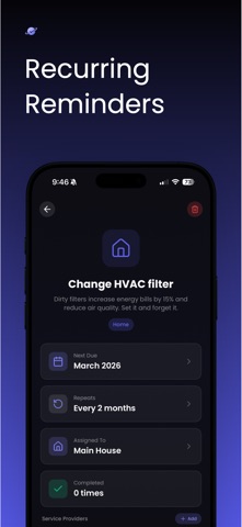 Planit - Home Maintenance screenshot