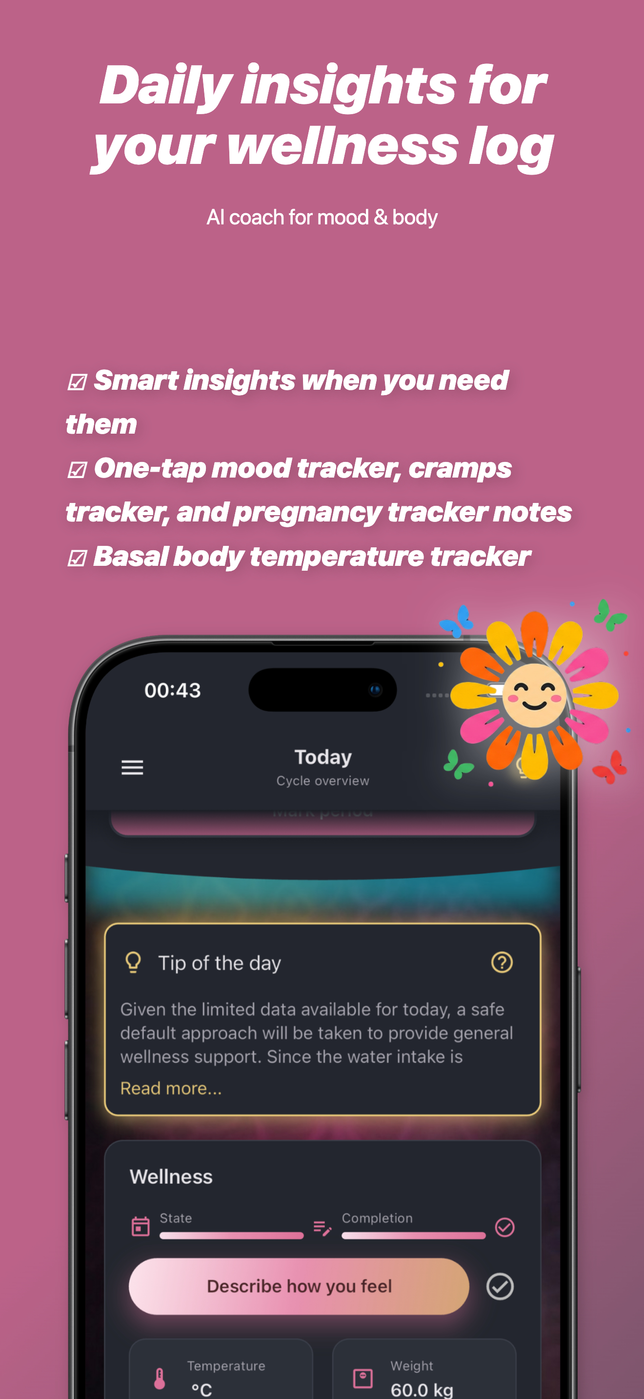 Bloomy - Cycle Period Tracker screenshot 3