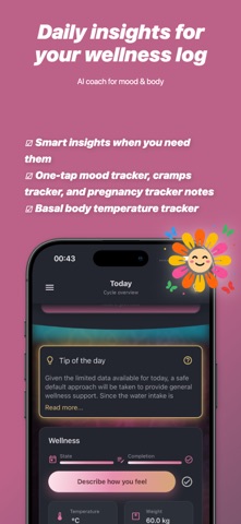 Bloomy - Cycle Period Tracker Screenshot 3 of 8