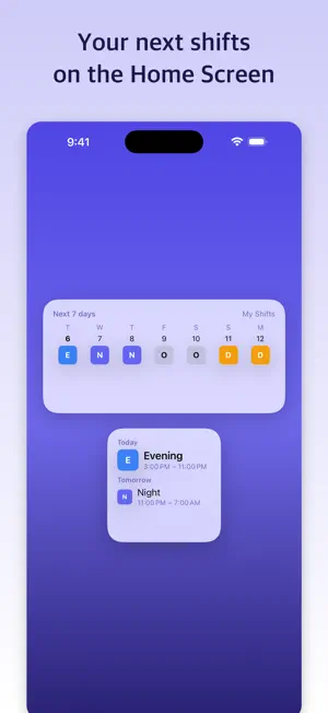 Shift Calendar: Hours & Widget screenshot 4