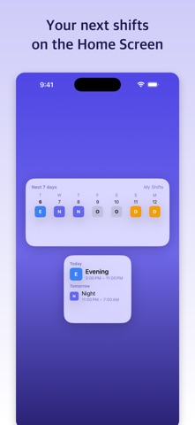 Shift Calendar: Hours & Widget screenshot 4
