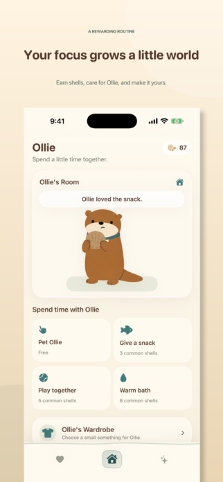 Ollie Timer: Cozy Focus Timer Screenshot 3 of 4