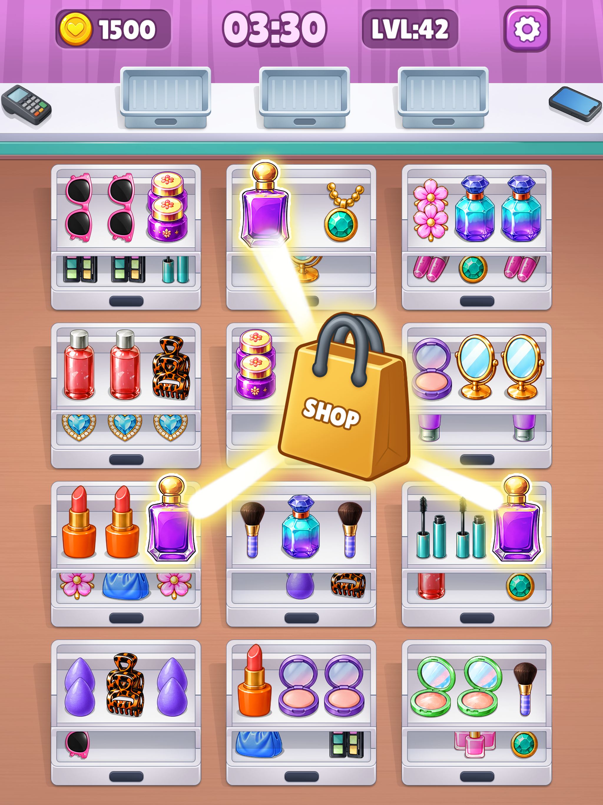 Makeup Sort 3D Puzzle screenshot 8