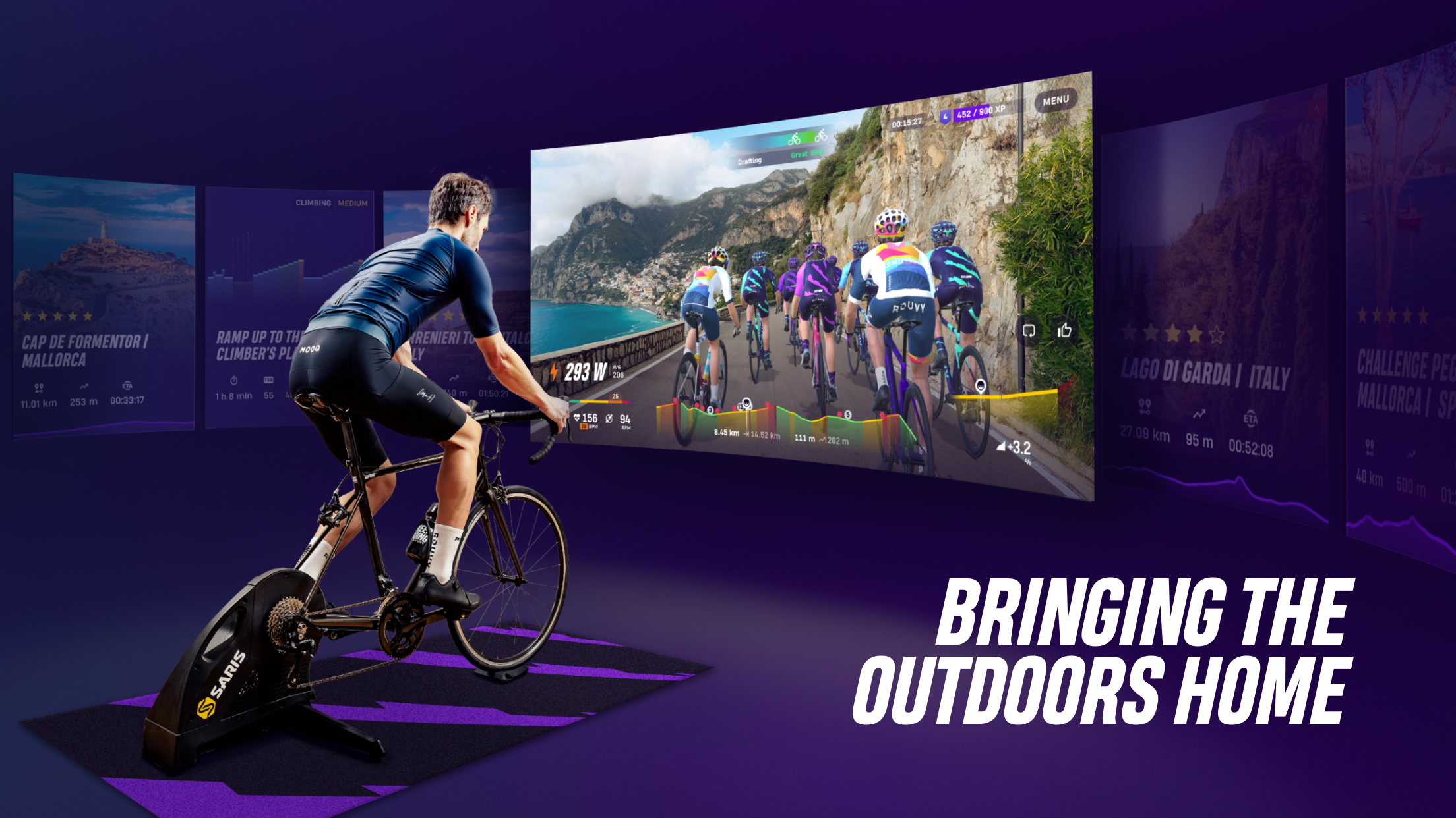 ROUVY: Real Indoor Cycling App