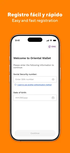Oriental Wallet screenshot 1