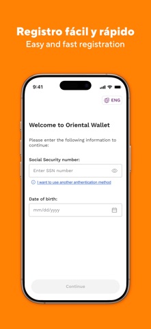 Oriental Wallet screenshot