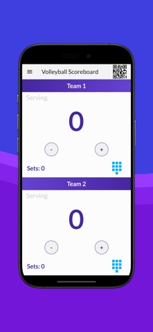 Volleyball Scorekeeper (Share) screenshot