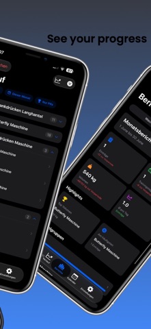 Fitness Gewichtstracker screenshot