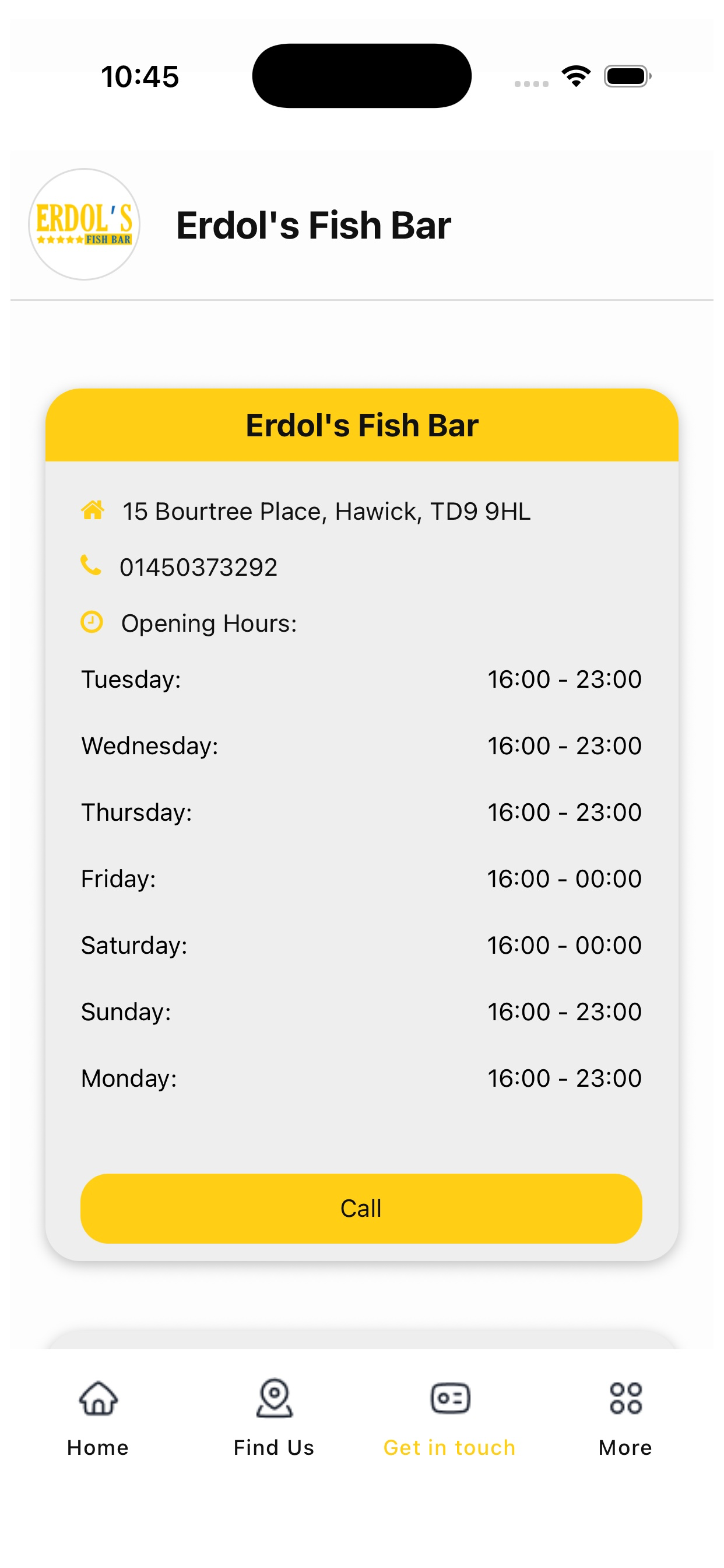 Erdols Fish Bar screenshot 4