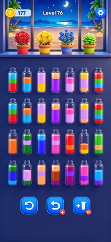 Water Jam: 3D Color Sort Game iPhone screenshot