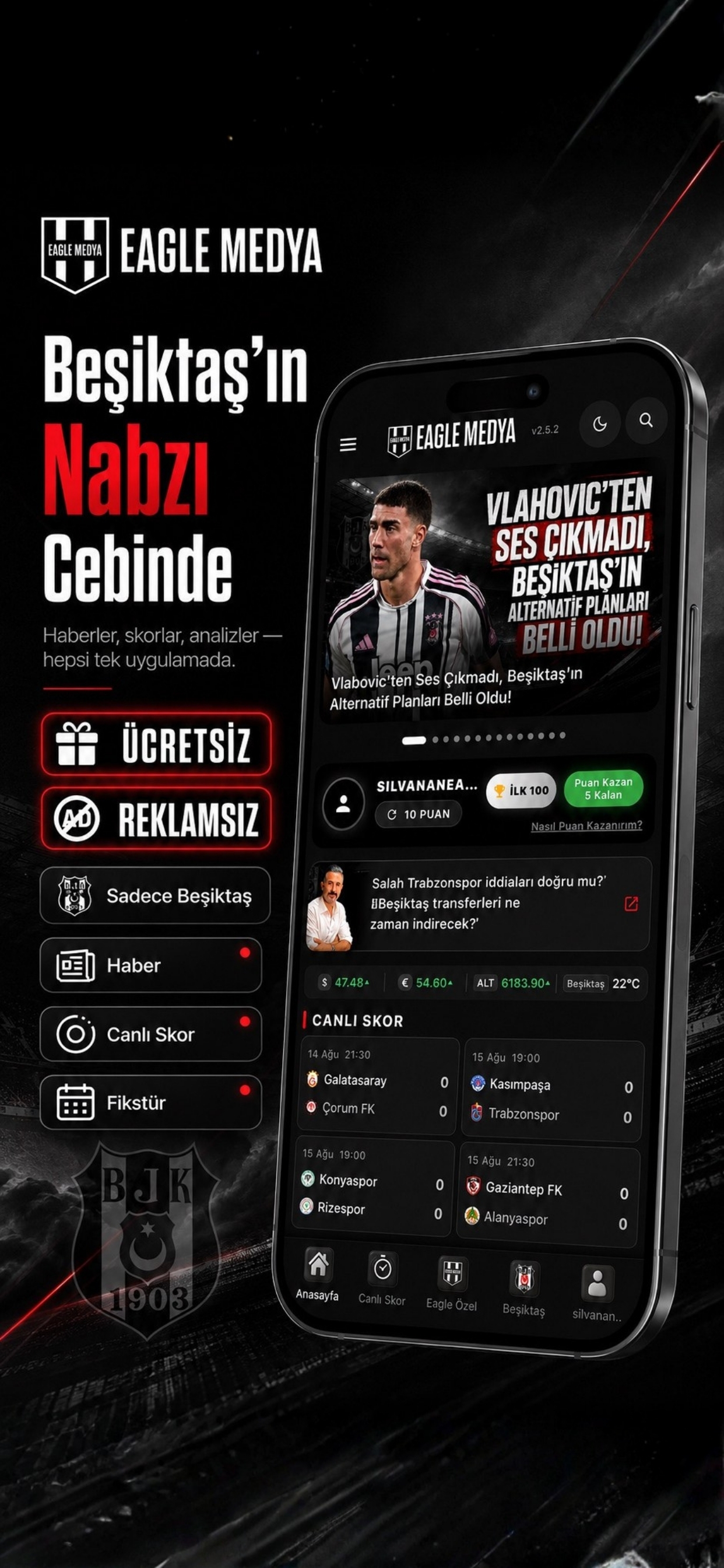 Eagle Medya - Beşiktaş Haber screenshot 4