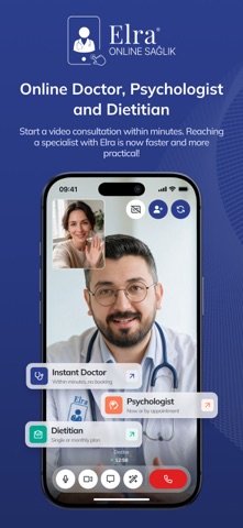 Elra Health: Online Doctor iPhone screenshot 1