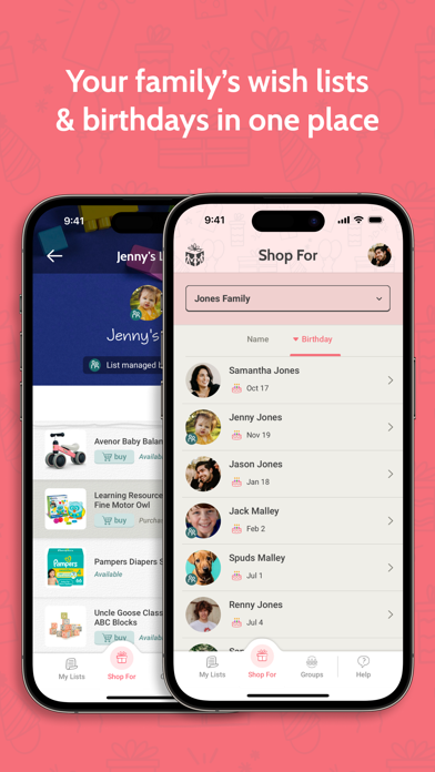 Giftster - Wish List Registry Screenshot