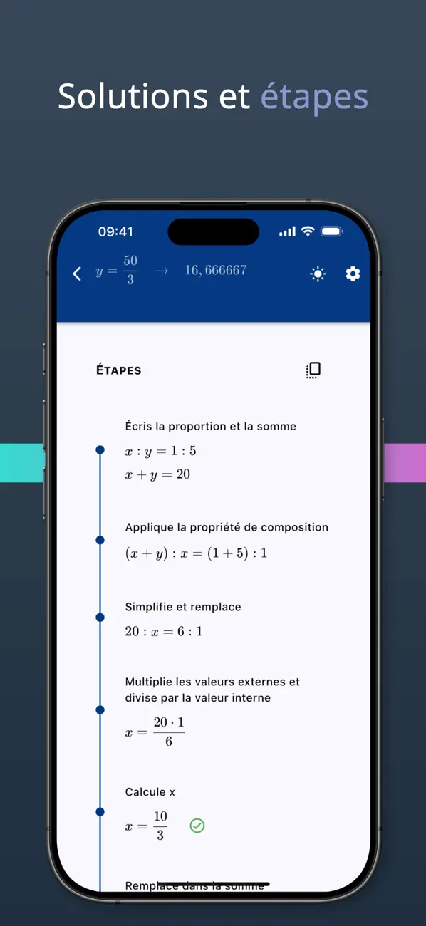 Screenshot #3 pour Résous Proportions