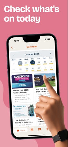 The York App, Whats On! screenshot