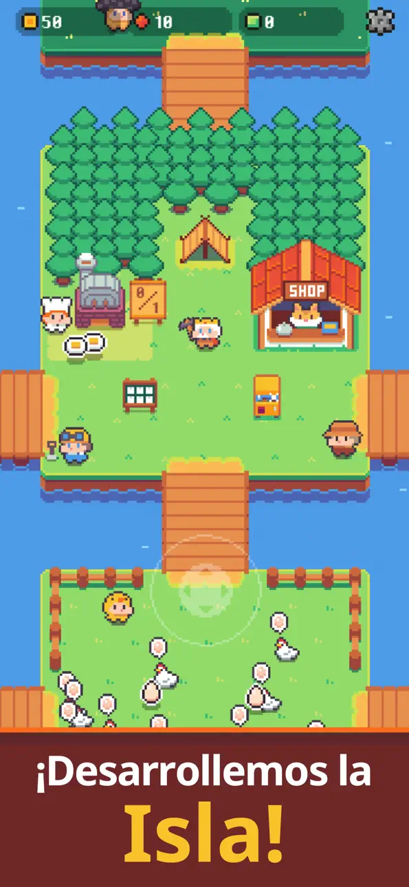 Pickaxe King Island iOS Mod IPA screenshot 1 - iOS game interface