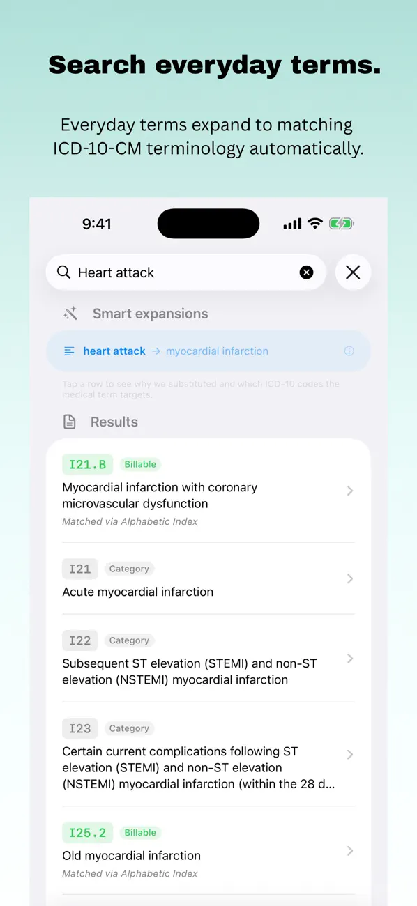 Screenshot #2 pour ICD 10 2026