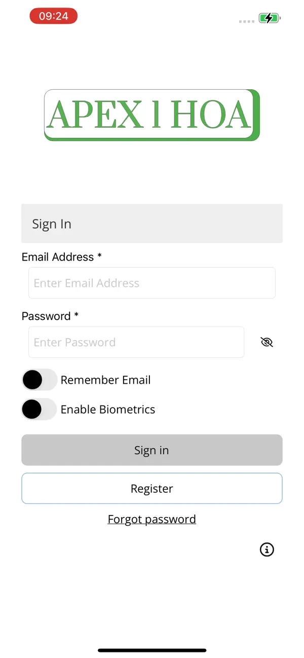Screenshot #1 pour Apex 1 HOA Management