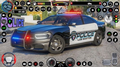 Highway Police Car Chase Screenshot