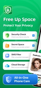 Phone Privacy: Storage Cleaner screenshot