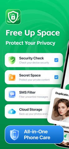 Phone Privacy: Storage Cleaner iPhone screenshot